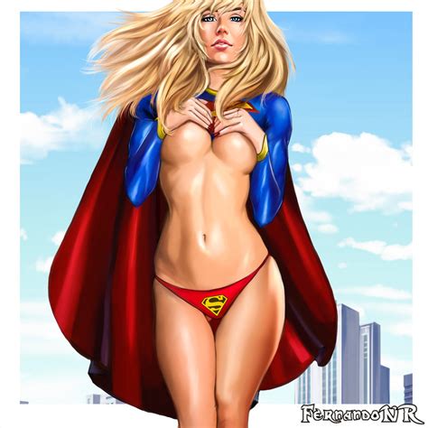 Rule 34 1girls Blonde Female Covered Nipples Dc Dc Comics Female Female Only Hand Bra Kara Zor