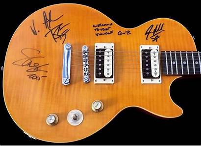 Guitar Signed Multi Slash Guns Roses Signature