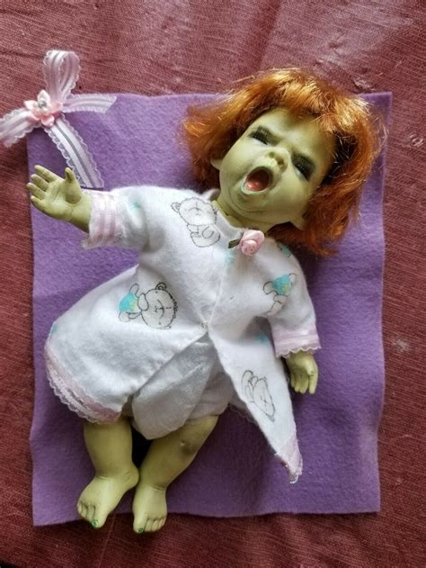 Handmade Ooak Newborn Zombie Baby Girl With Handmade Clothing Etsy