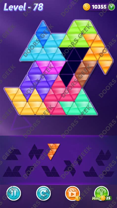 Tangram tricks hints guides reviews promo codes easter eggs and more for android application. Block! Triangle Puzzle 11 Mania Level 78 Solution ~ Doors Geek