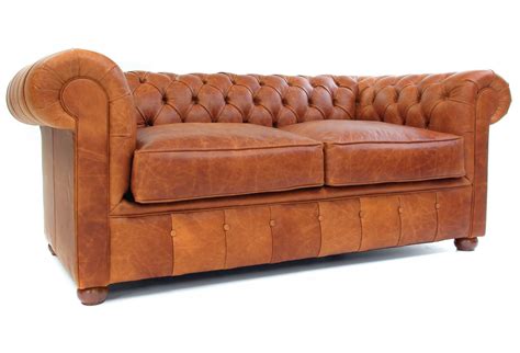 Chester Vintage Leather Seater Chesterfield From Old Boot