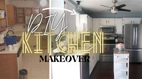 The galley kitchen layout works well for most styles and is a practical choice for even the smallest. DIY SMALL KITCHEN MAKEOVER on a BUDGET - YouTube