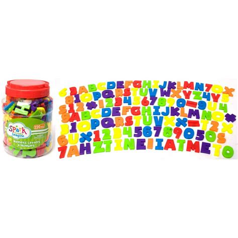 120 Piece Magnetic Letters And Numbers Set