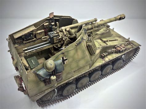 Tamiya Wespe Sdkfz124 First Blog Build Complete Ready For