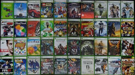 The 2010 version of my Xbox 360 games collection, to go along with