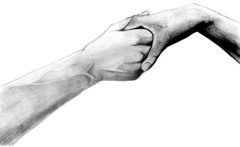 Drawing Of People Holding Hands