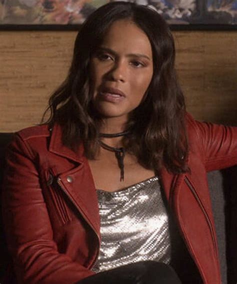 Lesley Ann Brandt Leather Lucifer Mazikeen Red Jacket