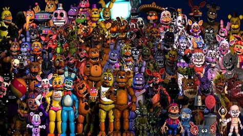 What Are All The Fnaf Animatronics