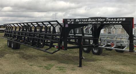 Hay Bale Trailers From Better Built Trailers Near Hays Ks