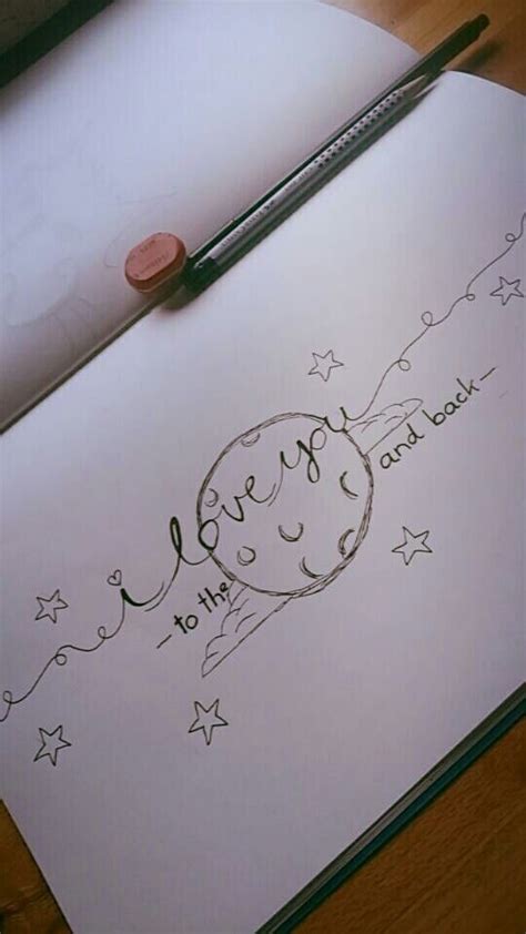 Liebe Bleistiftzeichnung Mond | Zeichnung bleistift ... Du bist die liebe meines lebens.