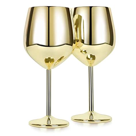 10 Best Gold Wine Glasses May 2023