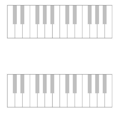 A4 Piano Music Blank Sheet 2 Clefs 5 And 6 Staves Blank Etsy