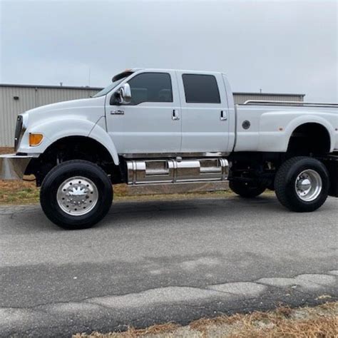 2007 Ford F650 Superduty Super Truck Crew Cab Long Bed 4x4 Diesel