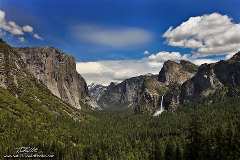 Classic Yosemite Tunnel View Color Photo Nature Photos