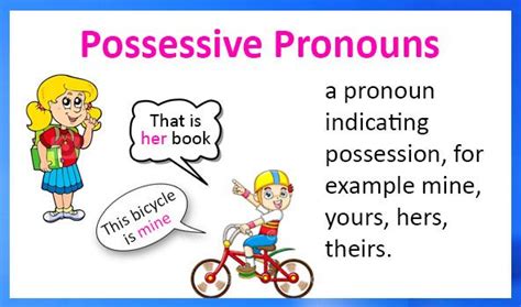 Learn English Grammar Possessive Pronouns Definition Examples And