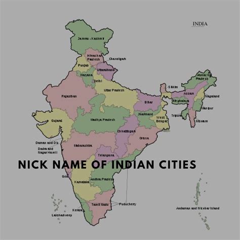 Nick Name Of Indian Cities City State Nicknamenicknames Agra Uttar