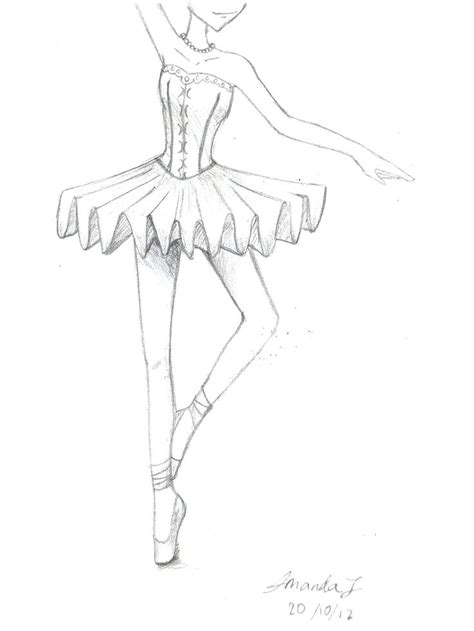 How To Draw A Realistic Ballerina Step By Step