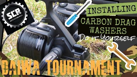 Upgrading Installing Carbon Drag Washers Daiwa T Youtube