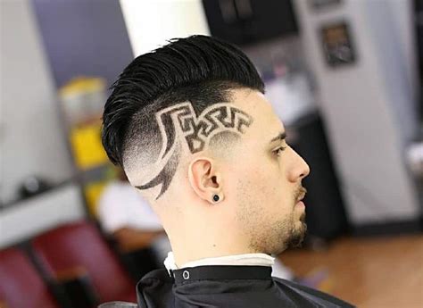 In a curtain haircut, the hair on top of the head expands out. 90 Most Creative Haircut Designs with Lines & Patterns