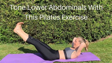 How To Strengthen Your Lower Abdominals Youtube