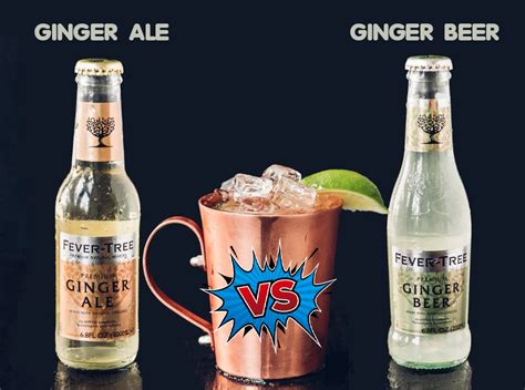 ginger beer vs ginger ale are often confused for each other but they are actually quite