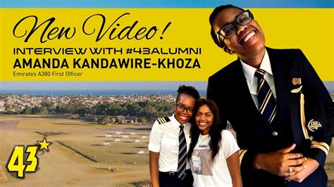 43alumni Amanda Kandawire Khoza Interview Youtube