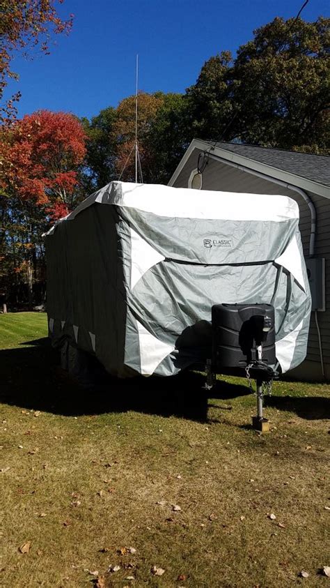 Classic Accessories Polypro Iii Deluxe Travel Trailer Cover Model 1
