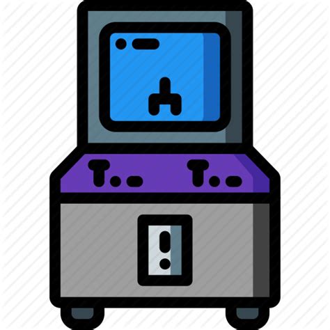 Arcade Cabinet Icon At Collection Of Arcade Cabinet