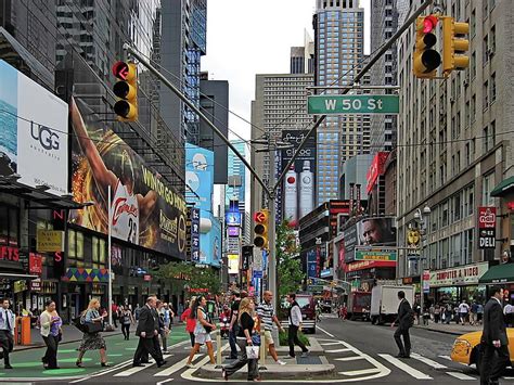 Busy New York City Crossroads Photograph By Lyuba Filatova Pixels
