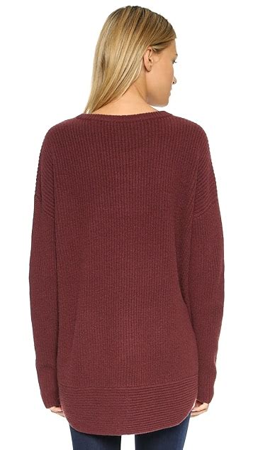 Vince Ribbed Cashmere Sweater Shopbop