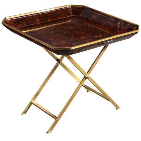 Explore rustic brass, luxurious gold, chic iron and modern wooden styles. Butler's Tray Table For Sale at 1stdibs