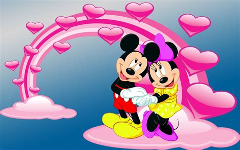 Maybe you would like to learn more about one of these? Mickey Mouse and Minnie in Love Wallpapers - Top Free Mickey Mouse and Minnie in Love ...
