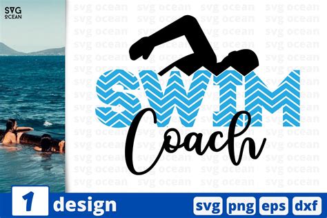 Check spelling or type a new query. SWIM COACH SVG CUT FILE | Swimming stencil | Swimming ...