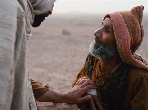 Freebibleimages Jesus Heals A Man With Leprosy Jesus Touches A