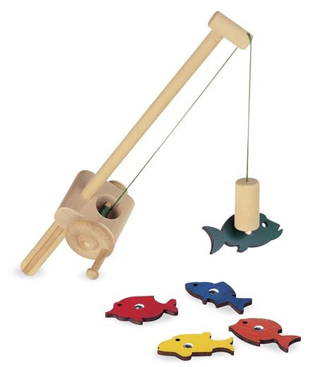 Wooden Fishing Set From Pure Play Kids Justfishing Kids Wooden Toys