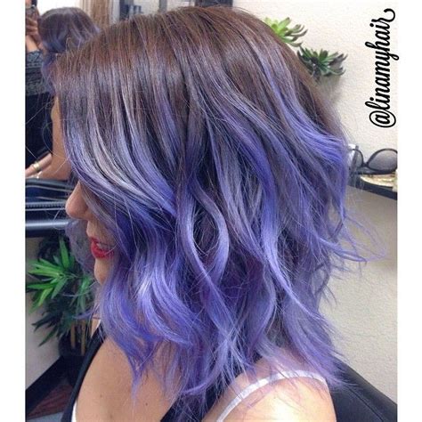 Image Result For Purple Ombre Short Hair Прически Идеи для окраски