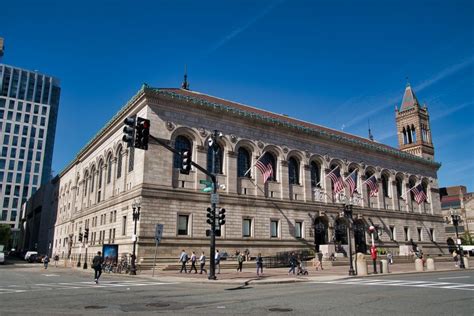 Boston Public Library Boston 1895 Structurae