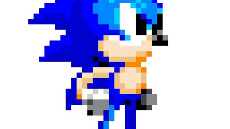 Sonic The Hedgehog Pixel Art Timelapse Youtube