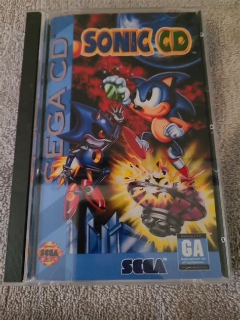 Sonic Cd For The Sega Cd Etsy