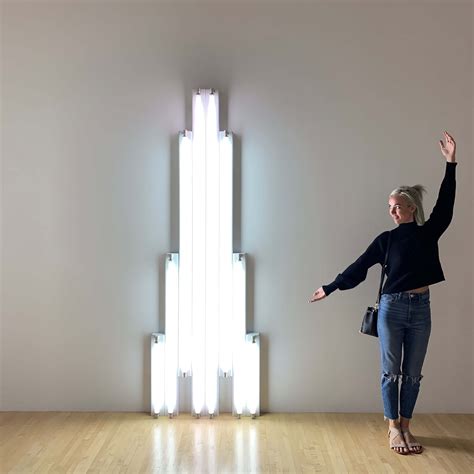 Dan Flavin From Mocas Permanent Collection In 2020 Museum Of