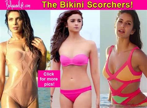 Alia Bhatt Priyanka Chopra Katrina Kaif 5 Actresses Who Rocked The Bikini Onscreen