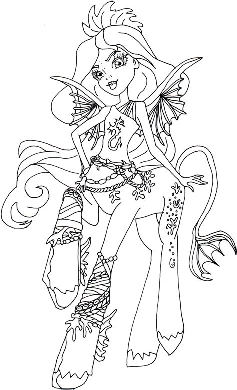 We were in toys r us this week for my daughter's birthday, and i (unsurprisingly) found myself in the doll section of the store. Free Printable Monster High Coloring Pages: November 2015
