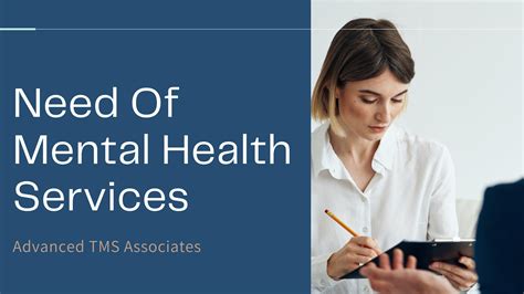 Why We Need Mental Health Services Advanced Tms Associates