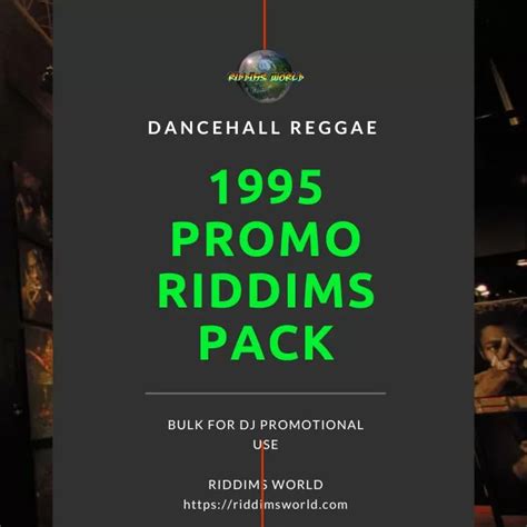 1995 Dancehall And Reggae Riddims Pack List