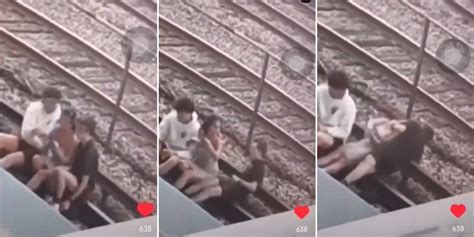 us music festival attendees get electrocuted after sitting on train tracks to take selfies