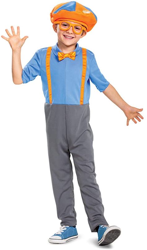 Blippi Classic Toddler Costume Medium 3t 4t