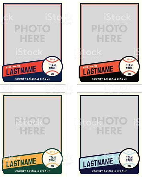 Blank Baseball Card Template Printable Word Searches