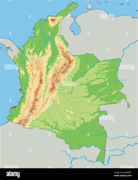 Juegos De Geografía Juego De Relieve E Hidrografía De Colombia