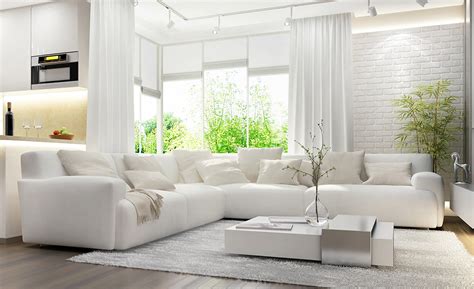 Living Room White Sofa Decorating Ideas Cabinets Matttroy
