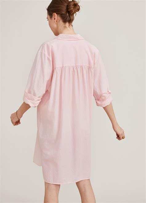 the organic cotton sleep shirt luxe maternity sleepwear hatch collection hatch collection